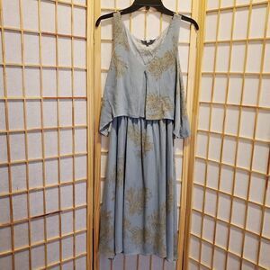 Bobeau Collection Womens Floral Dress S